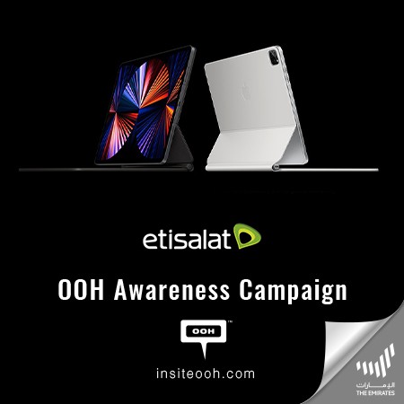 Etisalat’s “Together Matters” Campaign Thrills People with 5G Connection on iPad Pro.