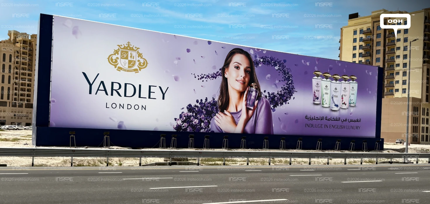 Yardley London Takes a Fragrant Route Across Dubai’s OOH