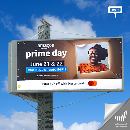 Amazon.ae Releases Prime Day 2021 on Dubai's Billboards, Bringing Up Two Days of Epic Deals and Offers