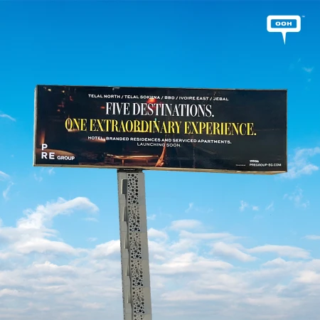 PRE Group Puts 5 Projects on One Billboard for an Extraordinary Experience
