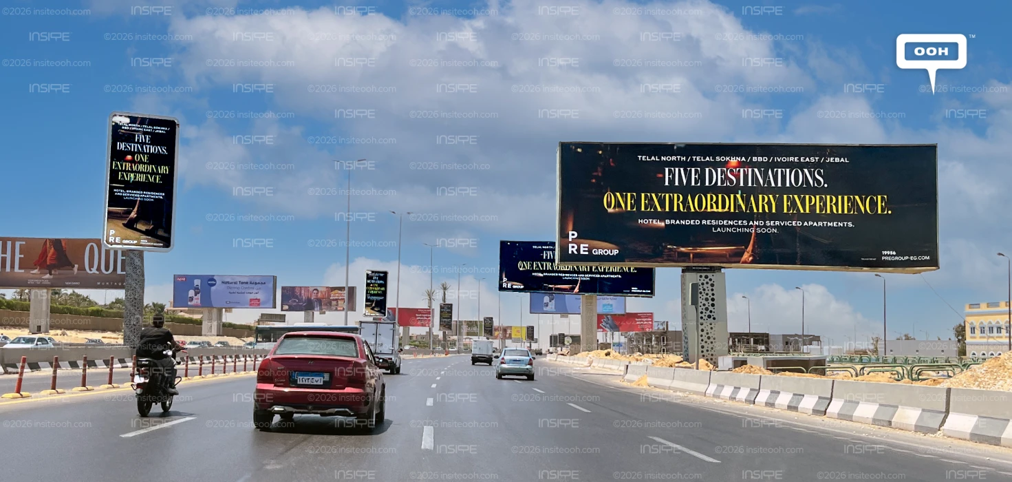 PRE Group Puts 5 Projects on One Billboard for an Extraordinary Experience