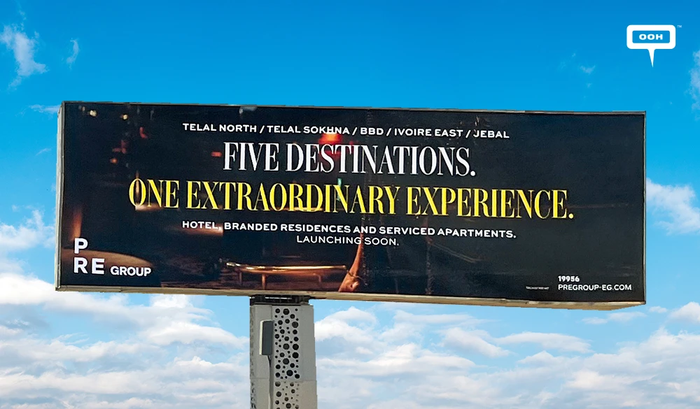 PRE Group Puts 5 Projects on One Billboard for an Extraordinary Experience