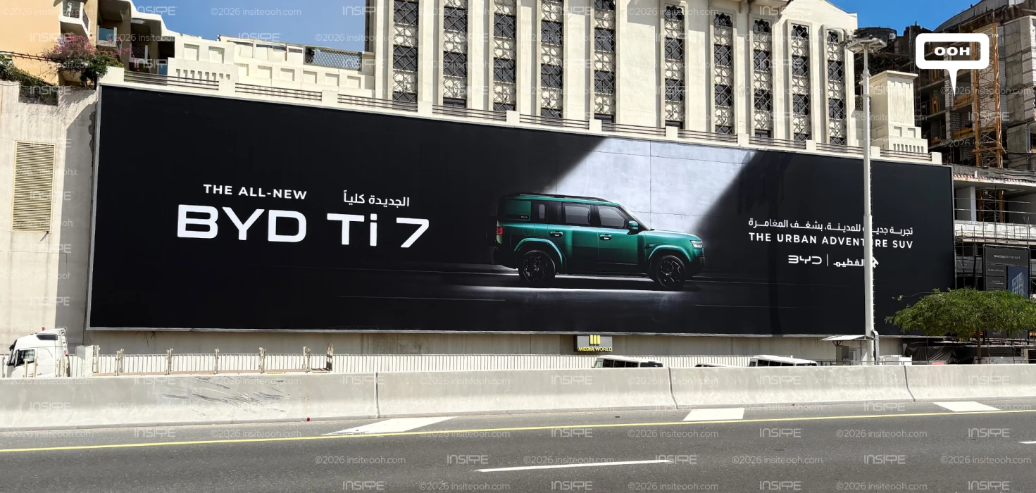 BYD Ti 7 Turns Urban Adventure Into An OOH Statement Across Dubai