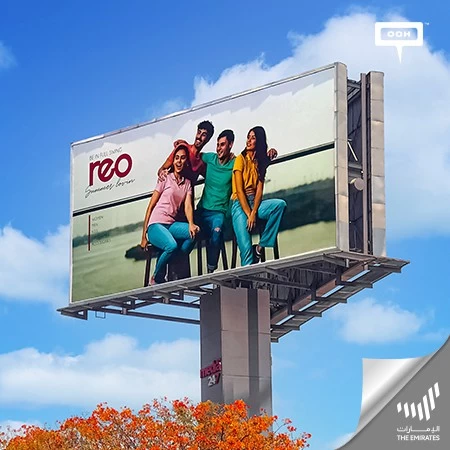 REO Debuts on UAE’s Billboards, encouraging to Beat the Heat of the Season with REO’s Spring Summer Collection!