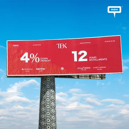 TBK Developments OOH Brings Payment Flexibility to Projects Across Cairo