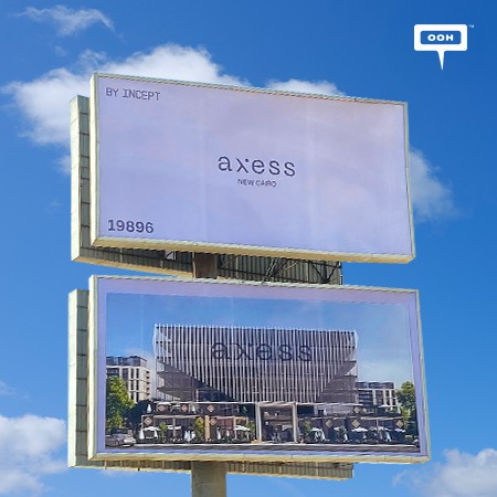 Incept Debuts on Cairo’s Billboards to launch Axess Project in New Cairo