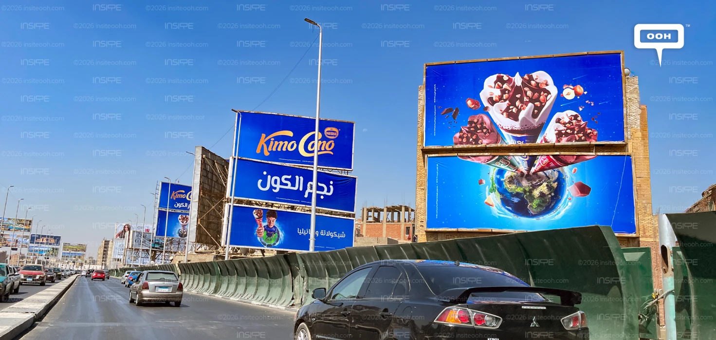 KimoCono Scoops up Greater Cairo’s OOH Scene in Their Latest Appearance