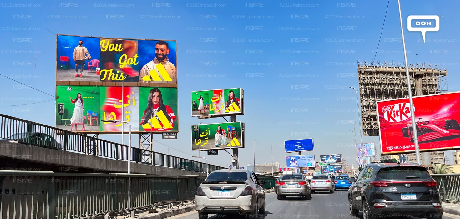 Mo Salah and Huda El-Mufti Lead Adidas Egypt's Most Localized OOH Campaign