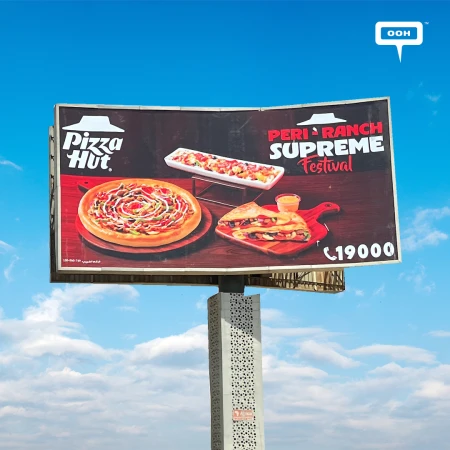 Pizza Hut Turns Greater Cairo’s Billboards into a Peri-Ranch Extravaganza