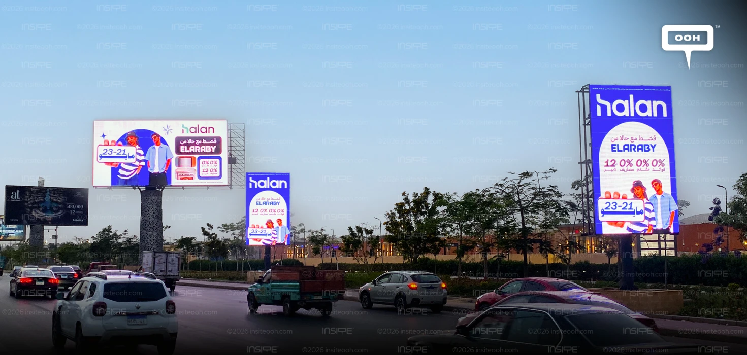Halan Keeps It DOOH, This Time with El Araby in the Frame