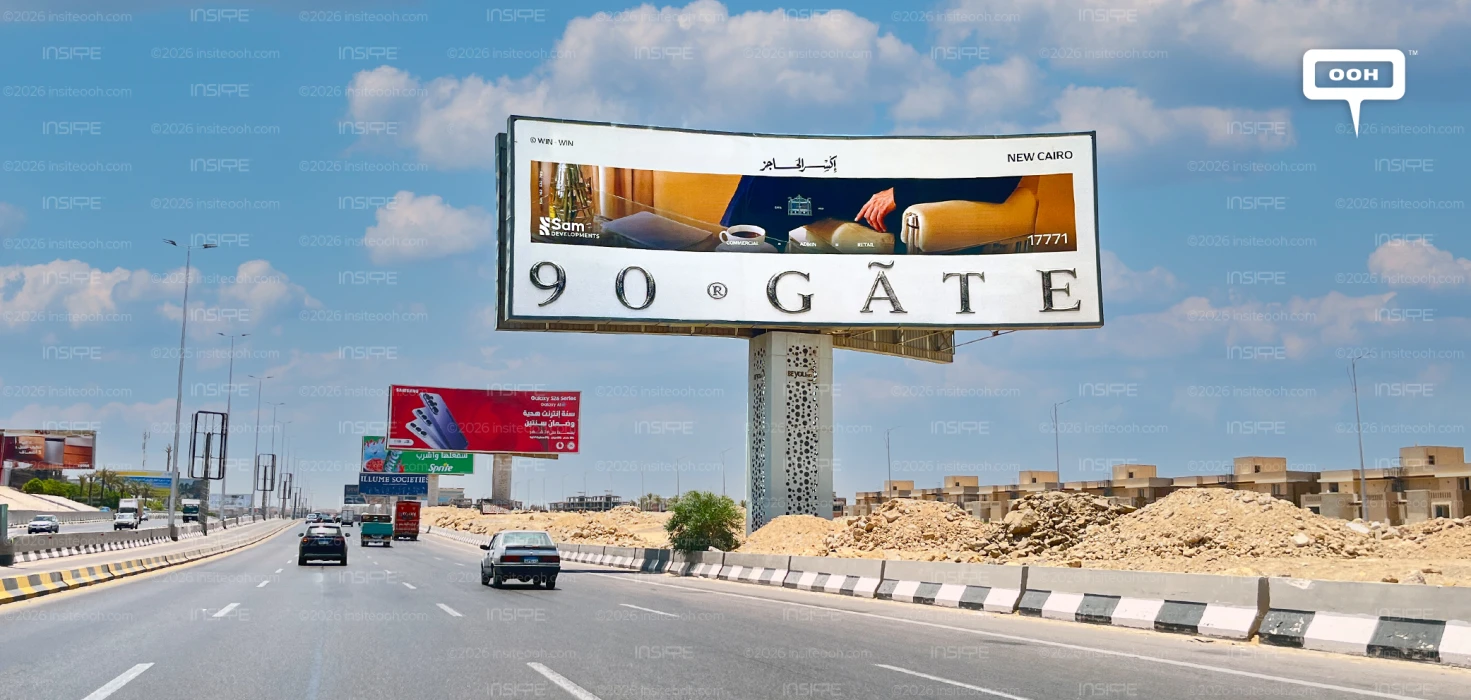 90 Gate Breaks Through Greater Cairo's OOH Landscape in Its Debut Campaign