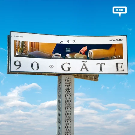 90 Gate Breaks Through Greater Cairo's OOH Landscape in Its Debut Campaign