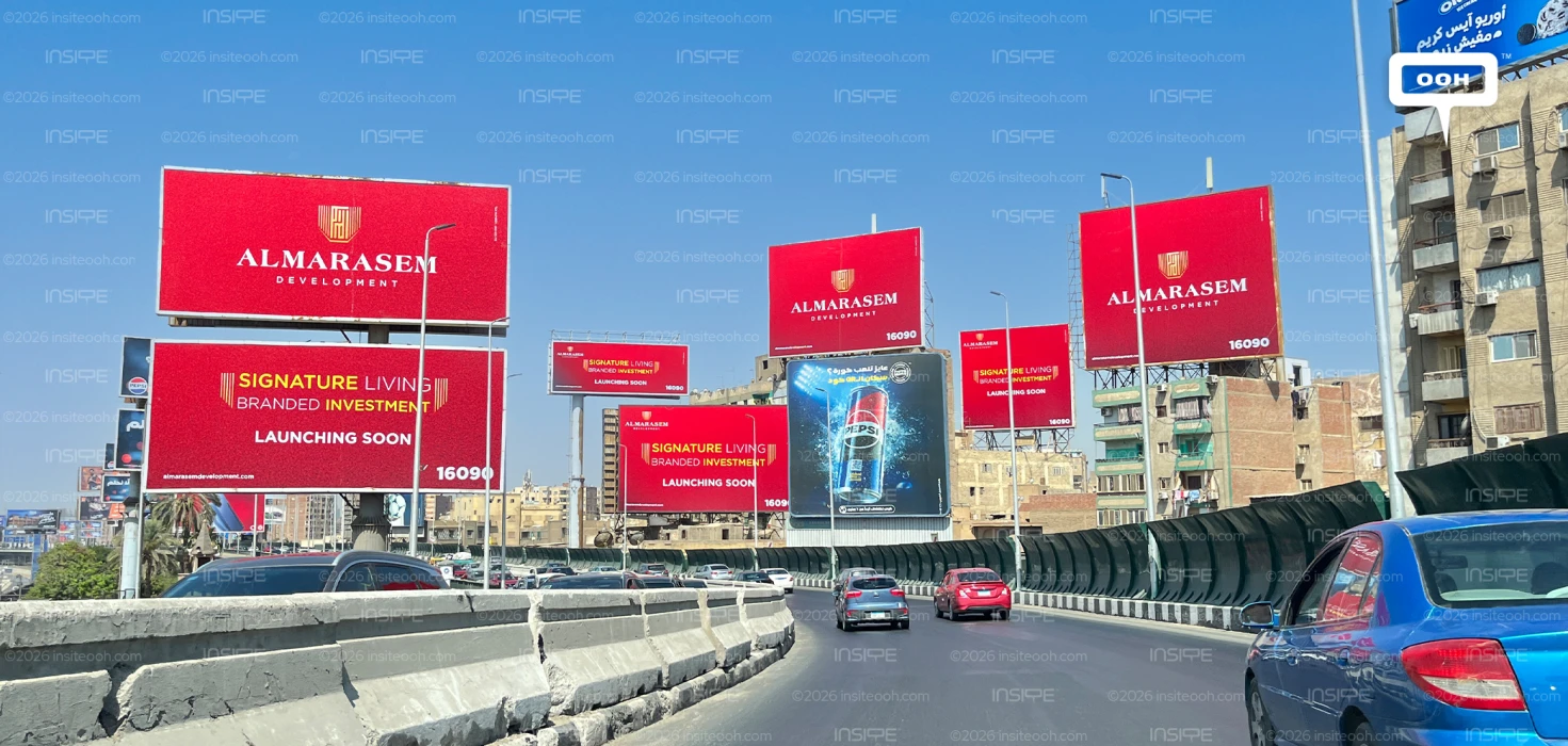 Al Marasem Development Makes a Statement with Architectural Prestige on Cairo's Billboards