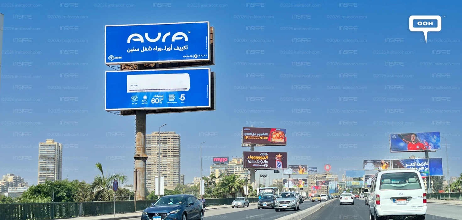Aura Turns Heads in Greater Cairo with a Bold OOH Debut
