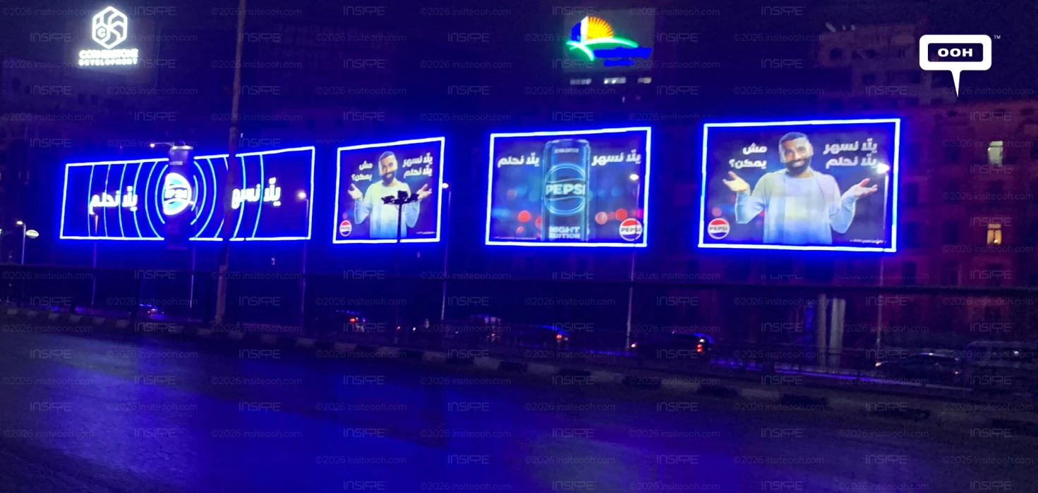Pepsi Night Edition Features Mohamed Salah in a Creative OOH Push