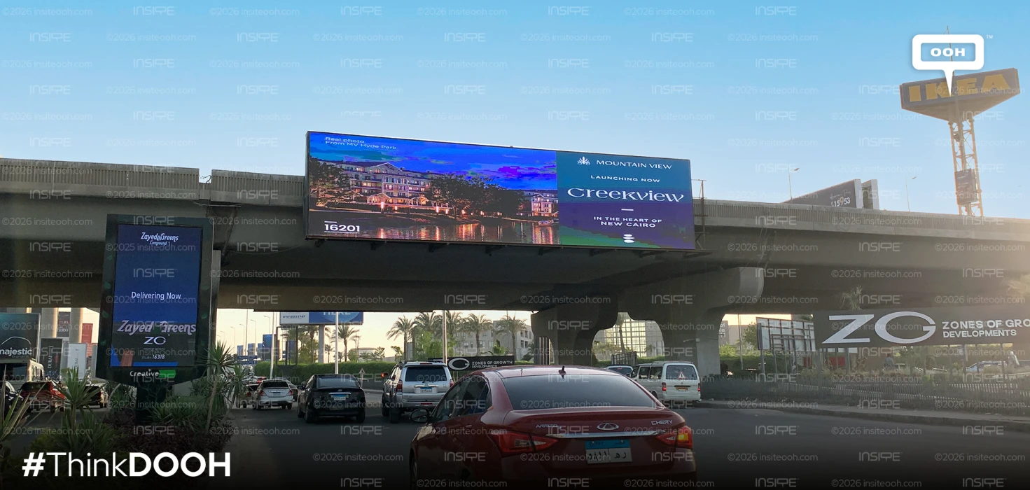 Mountain View’s Creekview Finds Its Place Across Egypt’s Billboards