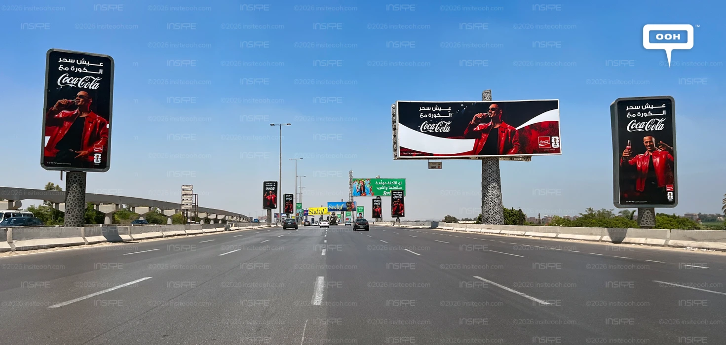 Getting Ready for World Cup '26 with Coca-Cola & Mohamed Ramadan on Billboards