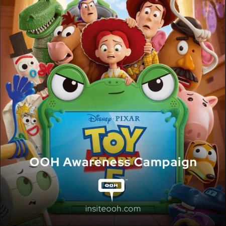 Pixar Brings Childhood Nostalgia To UAE Billboards With Toy Story 5