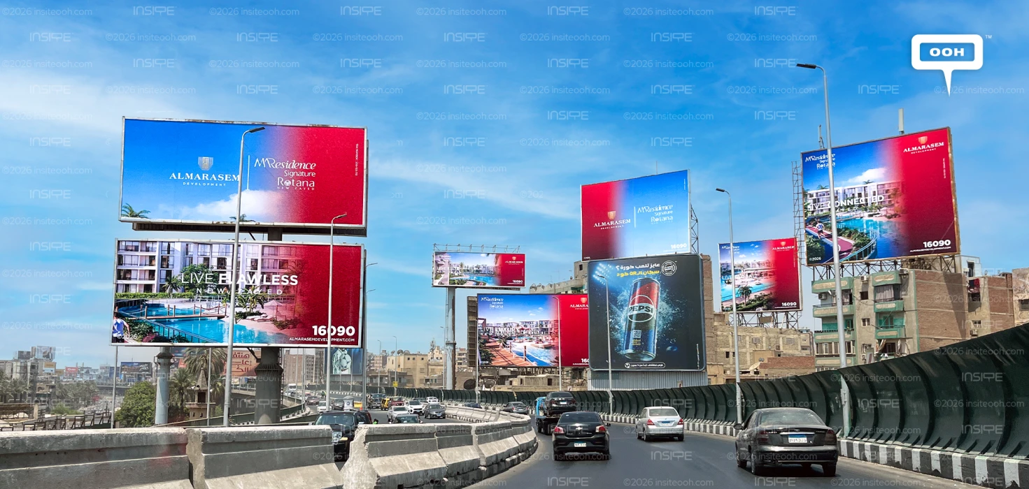 Al Marasem Elevates Hotel Living with MAResidence Signature Rotana Across Egypt’s OOH Landscape