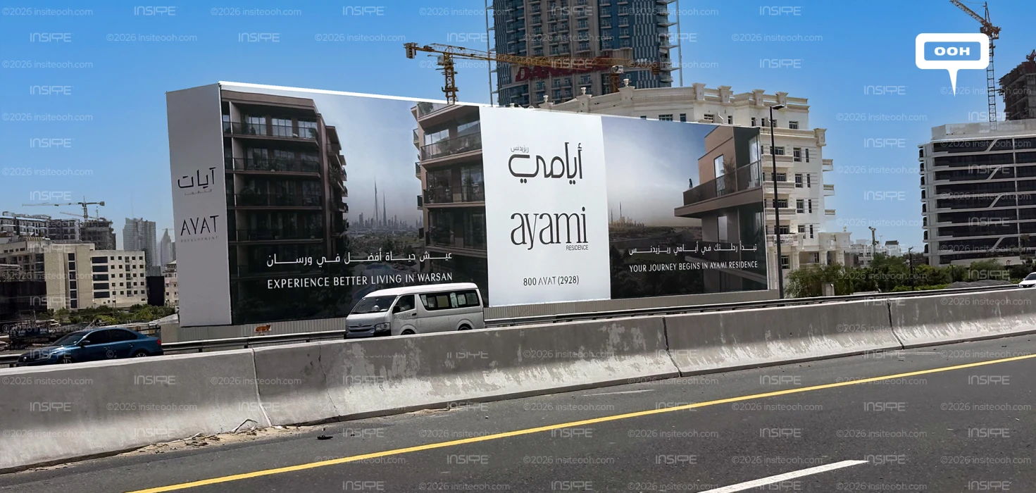 Ayami Residence's D/OOH Campaign Positions Modern Living Across Dubai