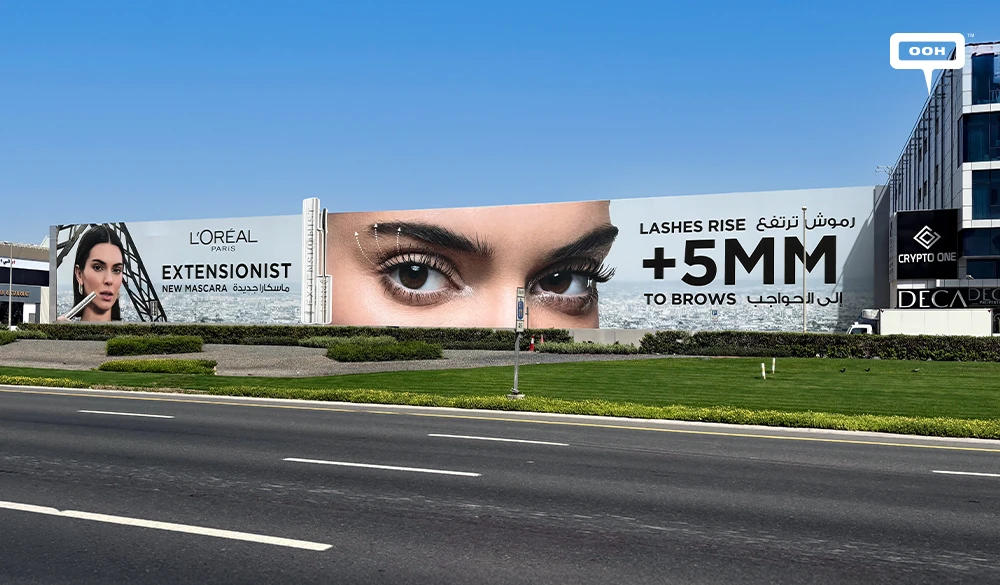 Kendall Jenner Returns to OOH as L'Oréal Paris Turns Lash Length into a Measurable Promise