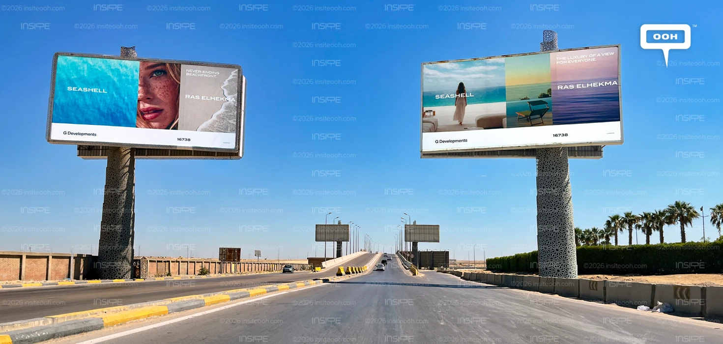Seashell Ras El Hekma Billboards: Elite Life Is One Road Away