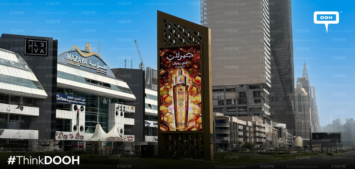 Guerlain Paris Gives Dubai's Streets a Wrinkle-Free Glow