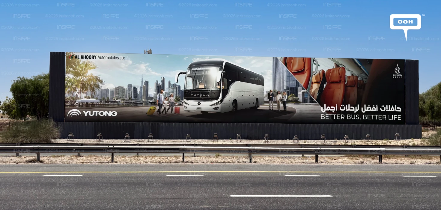"Better Bus, Better Life": Al Khoory Automobiles Brings Yutong to Dubai's Billboards