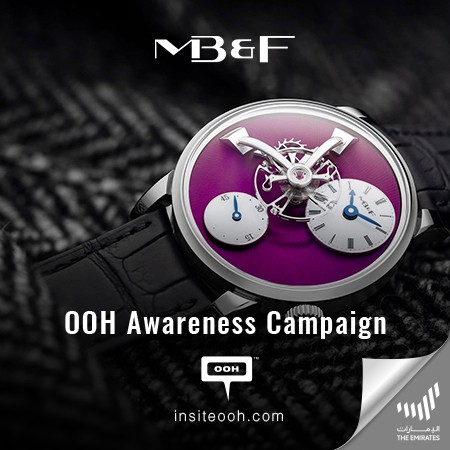 MB&F Introduces the All-New 2021 Editions of LM101 over UAE's Billboards
