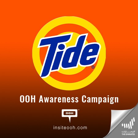 Tide Raises Awareness on Tide Pods with 2X Cleaning Power on Dubai's Billboards