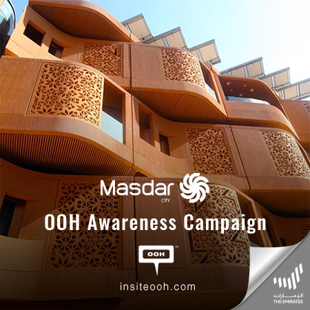 Masdar City Rises on Dubai's Billboards Towards a Sustainable Future