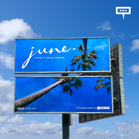 SODIC Climbs on Greater Cairo’s Billboards to Announce Coastal Town “June"