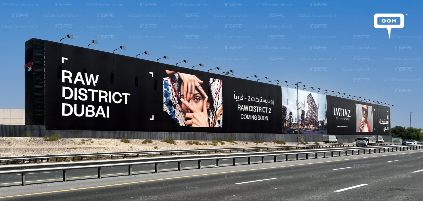 Imtiaz Developments Builds Anticipation for Raw District 2 with a Striking OOH Campaign in Dubai