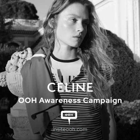 CELINE Reframes Its Silence, One Silhouette at a Time on DOOH