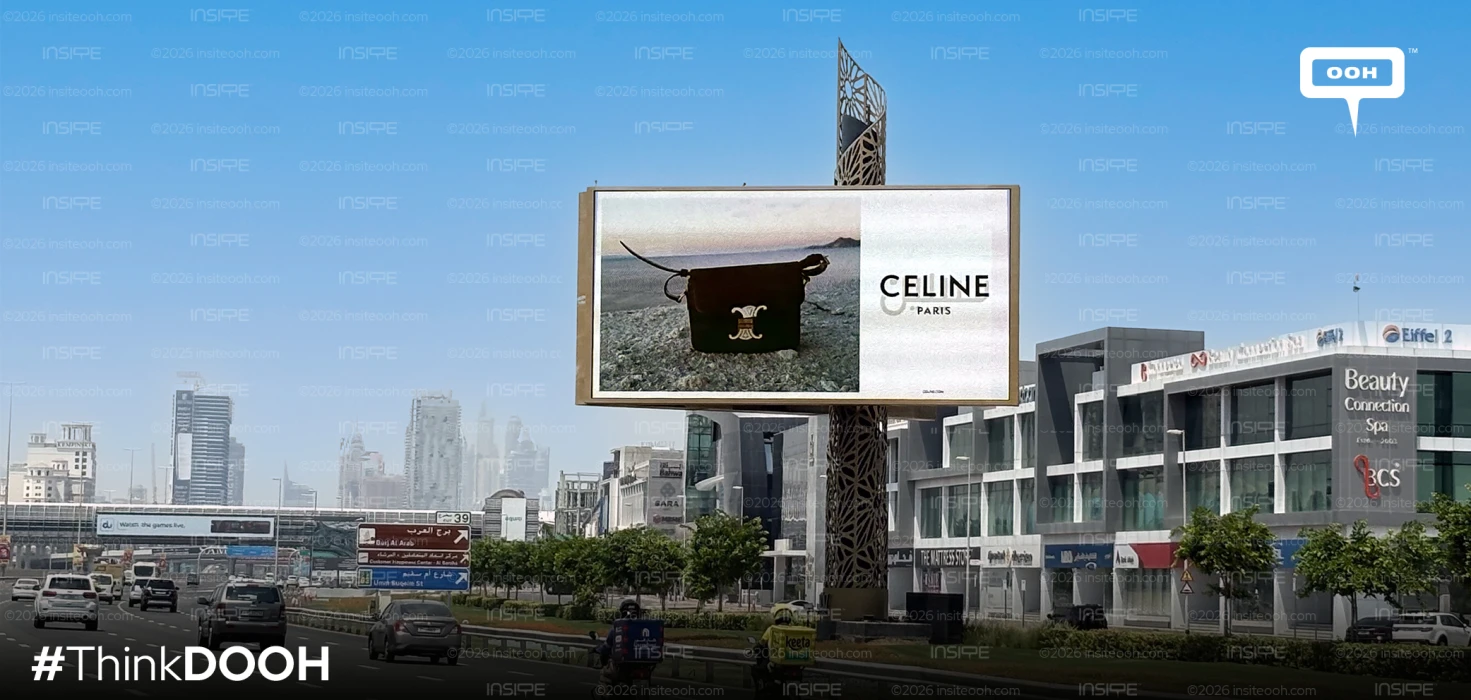 CELINE Reframes Its Silence, One Silhouette at a Time on DOOH