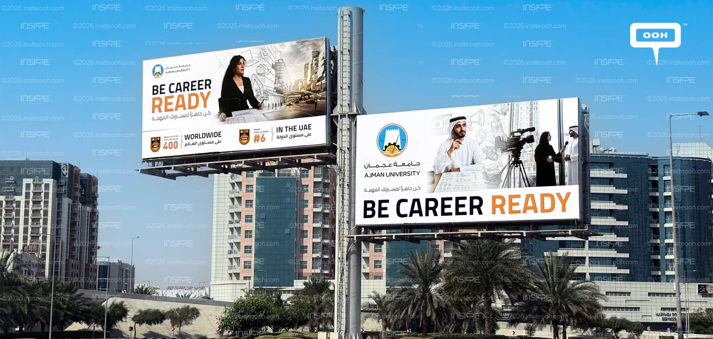 Ajman University's 'Be Career Ready' Campaign Puts Two Futures on Display