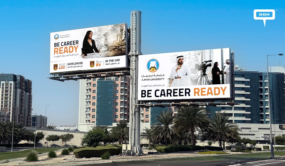 Ajman University's 'Be Career Ready' Campaign Puts Two Futures on Display