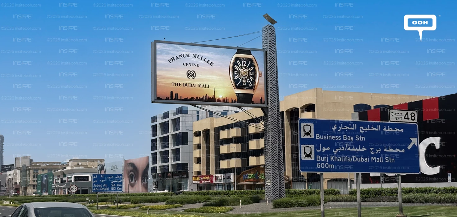 Franck Muller Brings Swiss Prestige to the UAE Skyline with a Landmark Outdoor Campaign