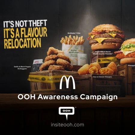 McDonald's Serves the World Across the UAE's D/OOH Landscape