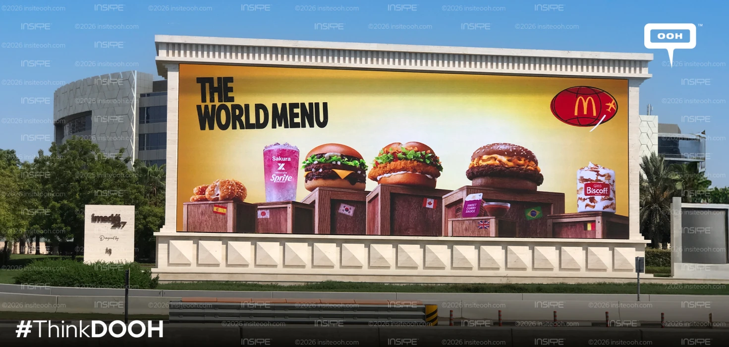 McDonald's Serves the World Across the UAE's D/OOH Landscape