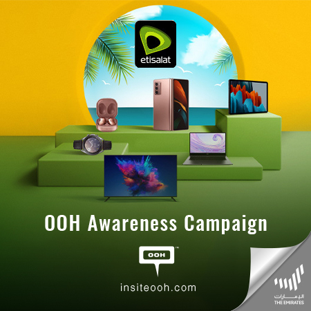Dubai Summer Surprises: Etisalat Offers Up to 65% Discount on Devices & Accessories on Dubai Billboards