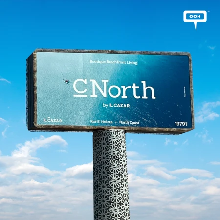 IL CAZAR Promotes C North Outdoor Campaign Across Greater Cairo