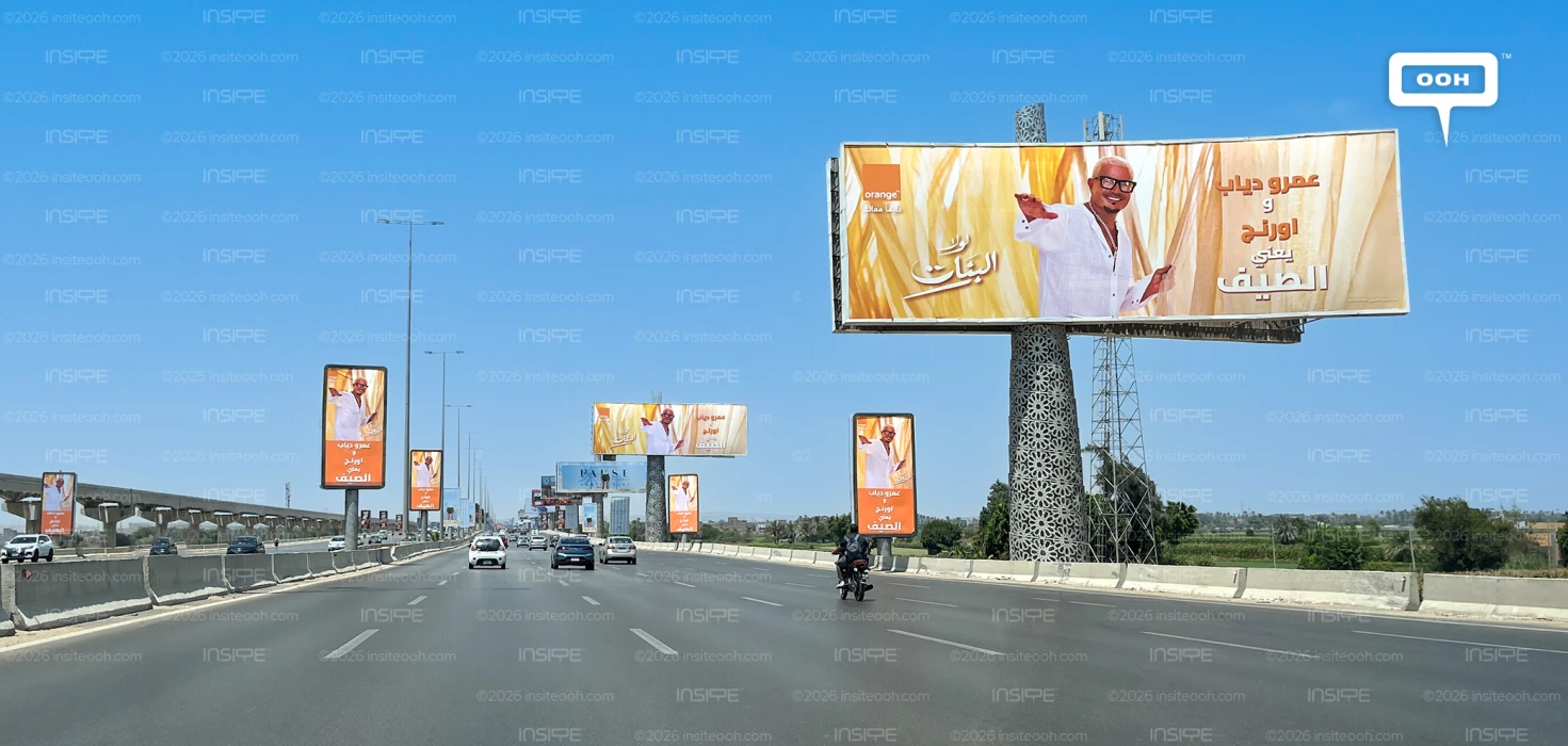 Orange Beats Rivals to Summer with Amr Diab's OOH Rollout