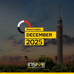 Egypt’s OOH Market Shows Strong Resilience in December 2025 Amid Evolving Dynamics and Growing DOOH Presence