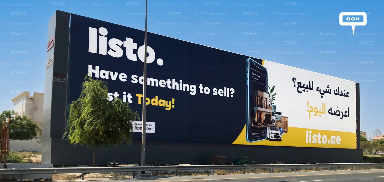 Listo Turns the Dubai–Sharjah Corridor Into Its First Billboard