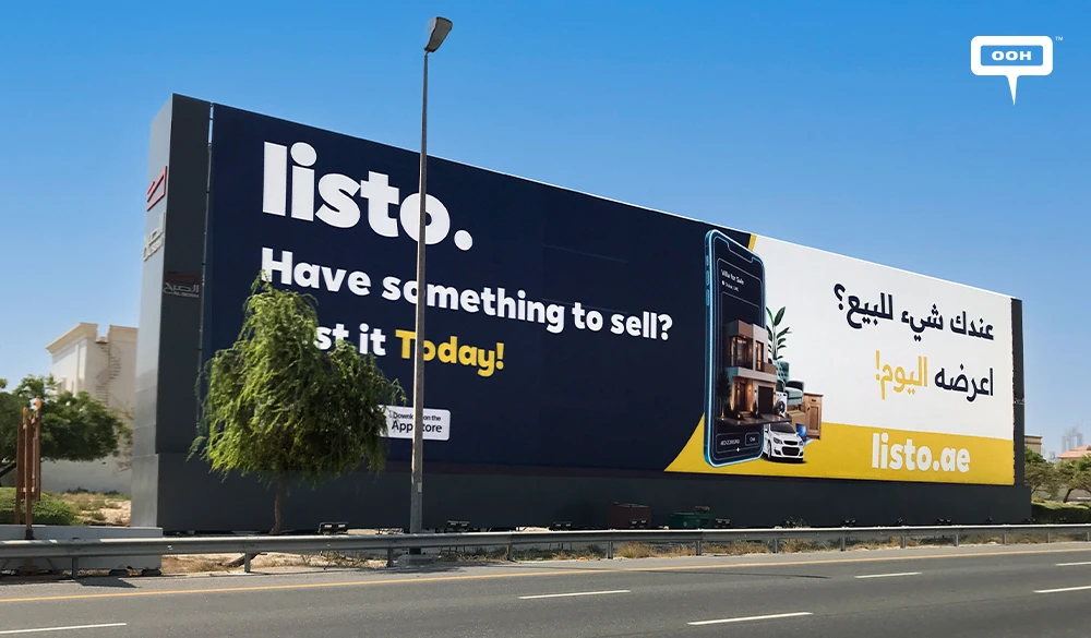 Listo Turns the Dubai–Sharjah Corridor Into Its First Billboard