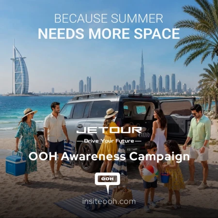 Jetour Puts Affordable SUV Ownership in Focus Across Dubai's D/OOH Scene