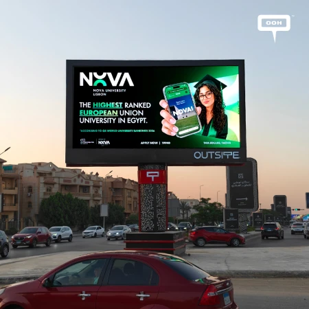 NOVA University Lisbon OOH Campaign Brings East Cairo Traffic to a Fast Read