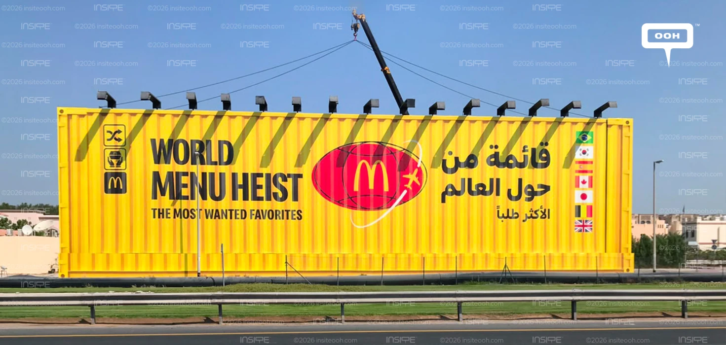McDonald's Serves the World Across the UAE's D/OOH Landscape
