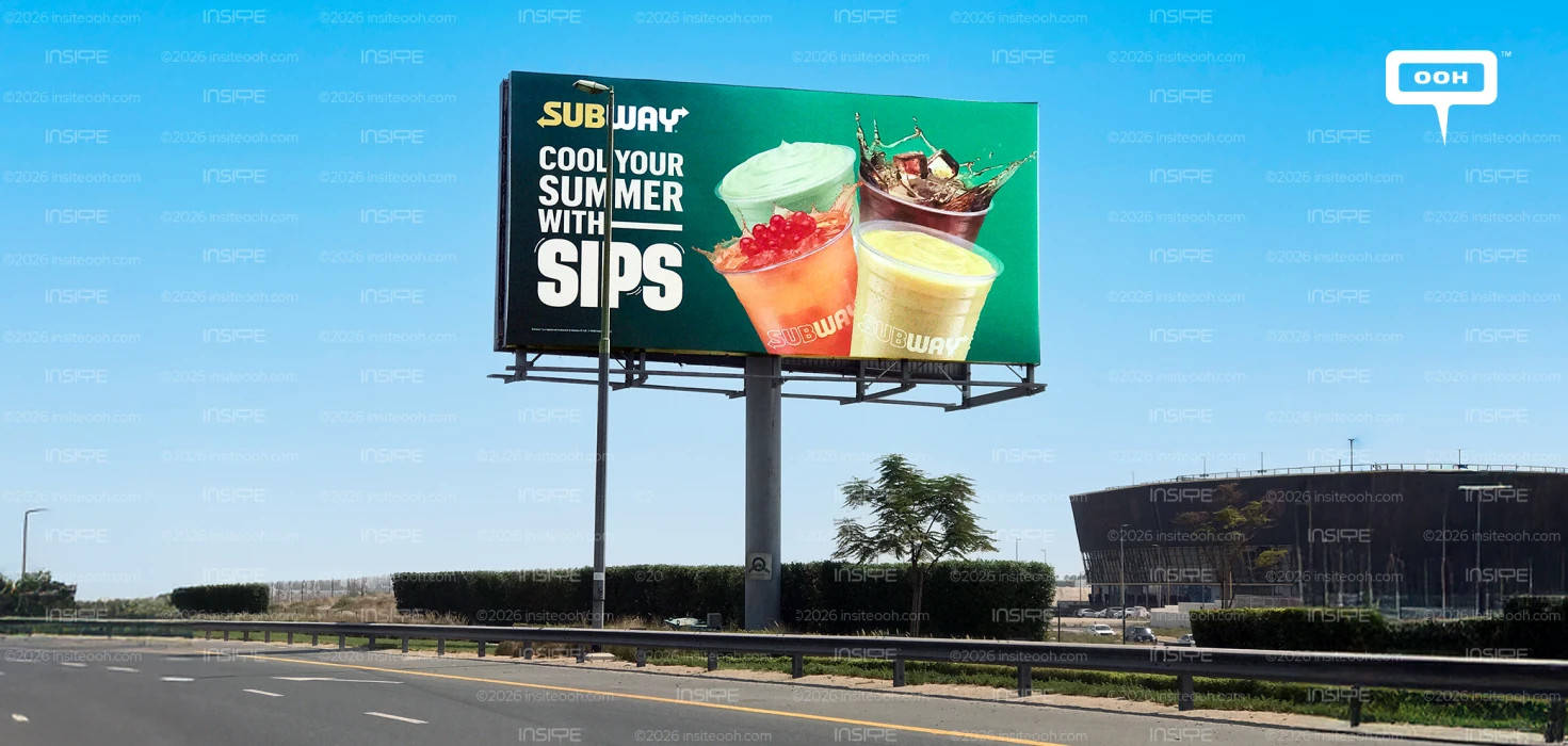 Subway Brings a Refreshing Summer Message to Sharjah's OOH Landscape